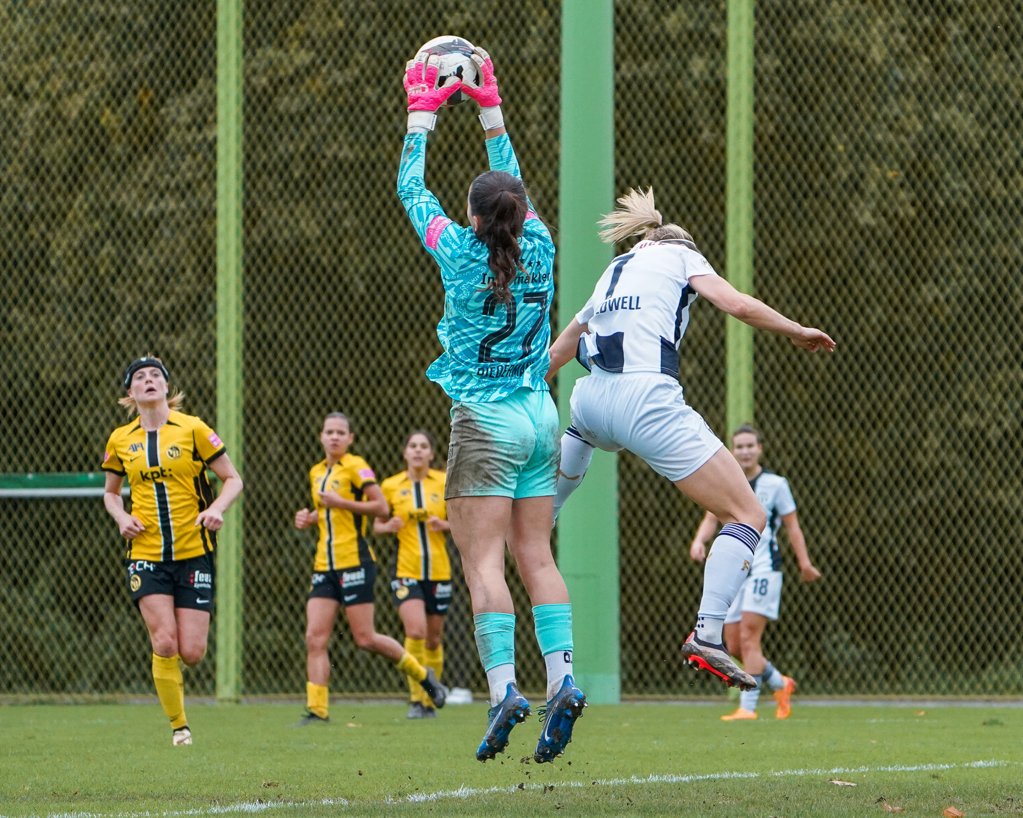 Torhüterin Tamara Biedermann, Axa Women Super League FC Zürich vs Young Boys Bern